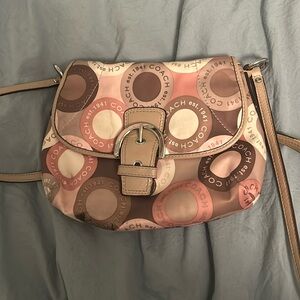 Small vintage coach purse